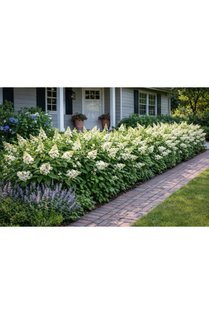 Buddleja davidii Little White жива огорожа